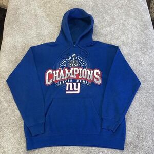 New York Giants Super Bowl Champions Hoodie NFL Football Fan Apparel